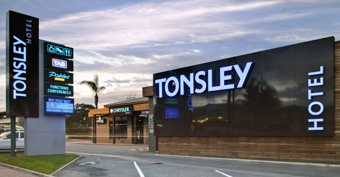 tonsley hotel front