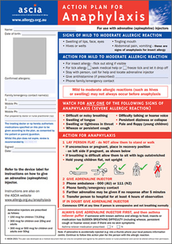 Anaphylaxis