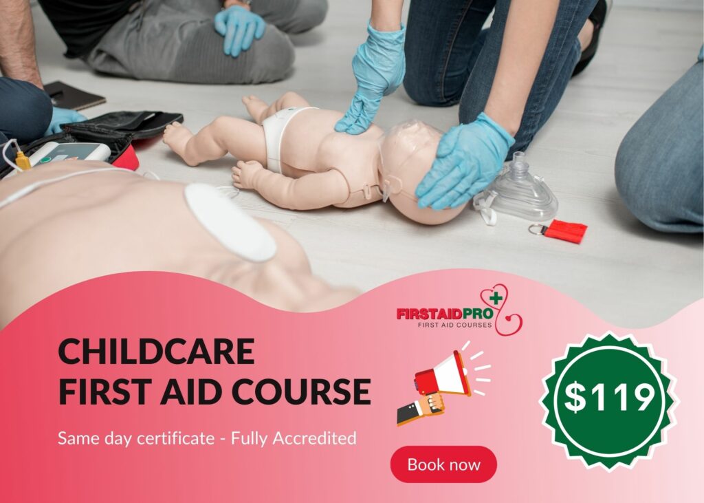 Provide First Aid in an education and care setting Adelaide