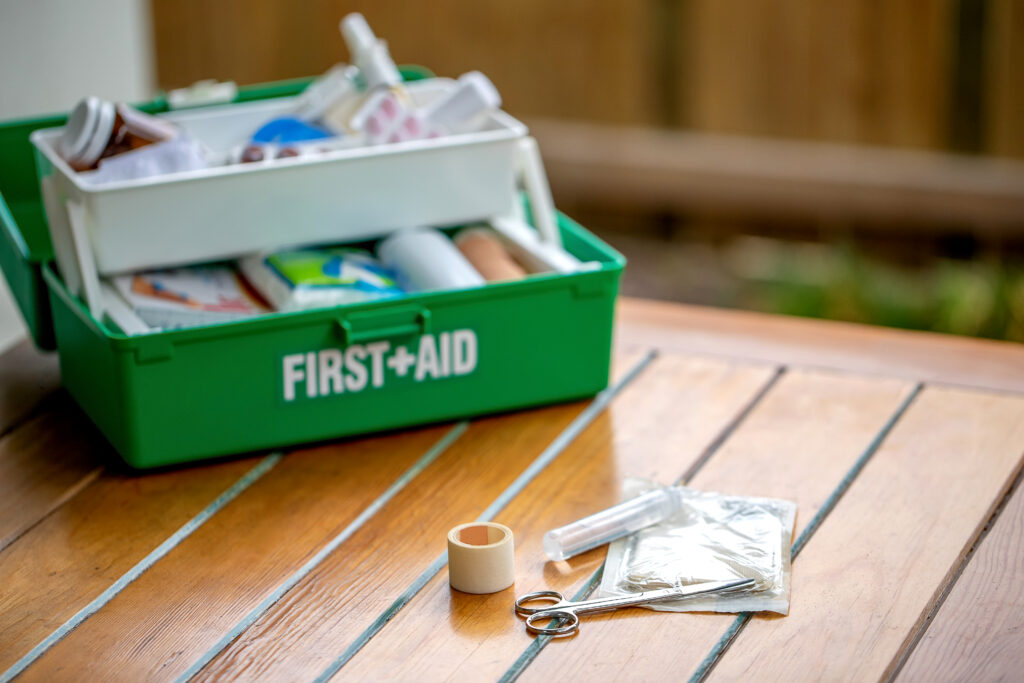 first aid kit