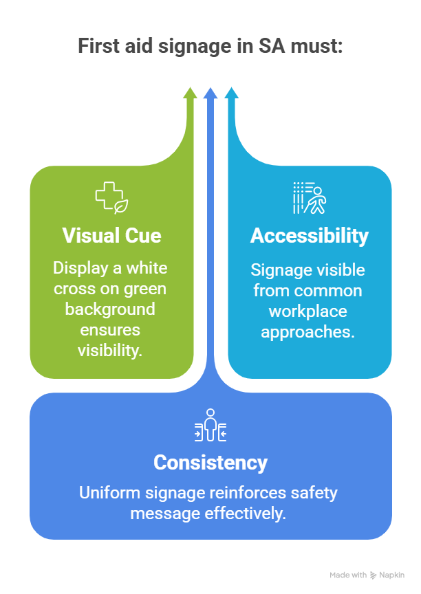 SA First Aid Kit Signage requirements
