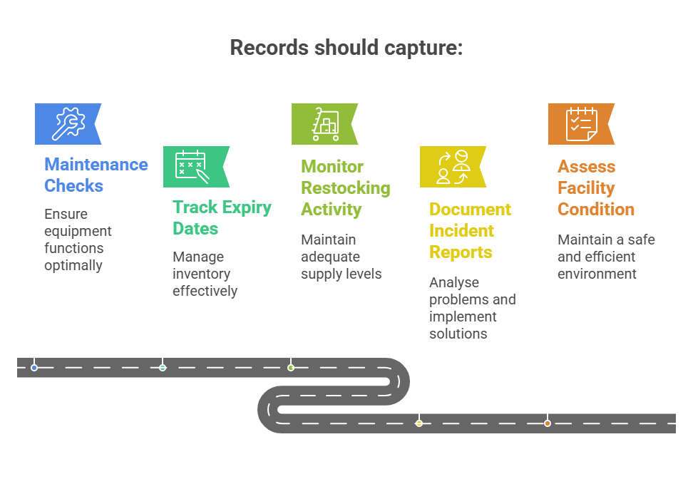 first aid documentation requirements