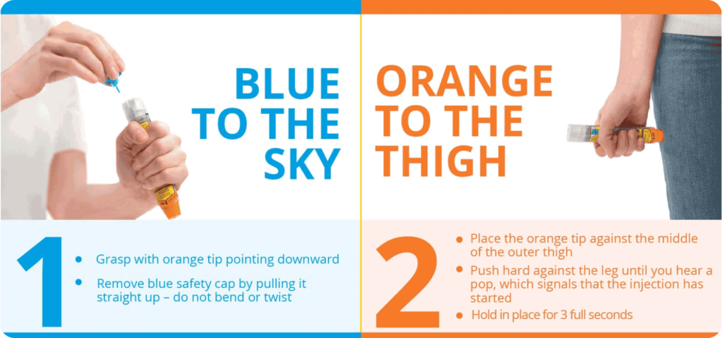 how to use an EpiPen