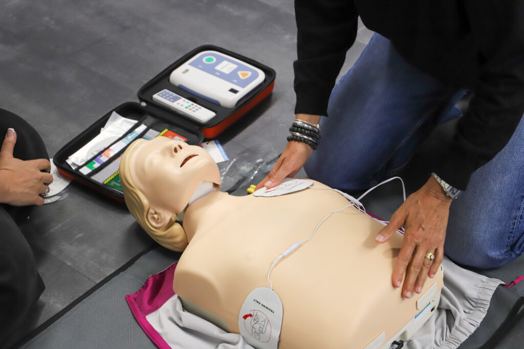 CPR and AED integration