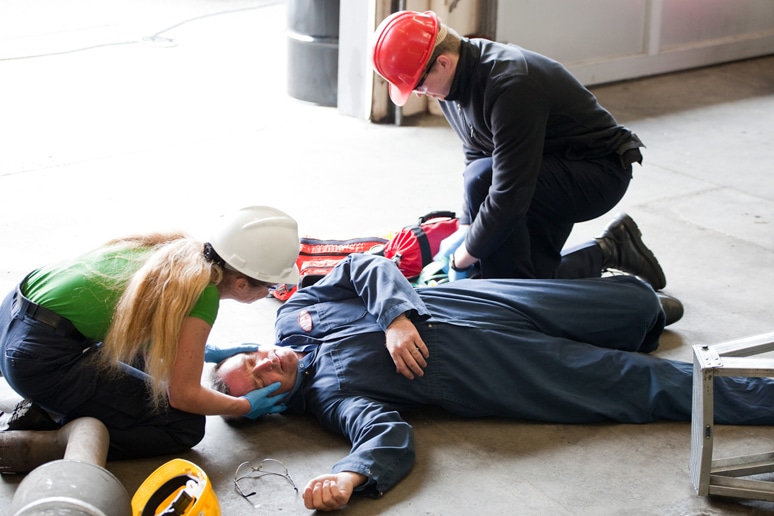 workplace LVR CPR training